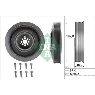 Řemenice, klikový hřídel Schaeffler INA 544 0102 20 – Sleviste.cz