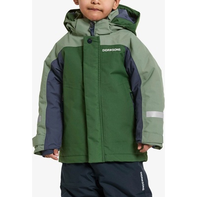 Dětská bunda Didriksons Neptun Jacket 4 - pine green