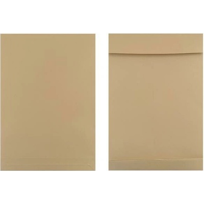 Harmanec-Kuvert Taška B4 s X dnom a odtrhávacou páskou 250 x 354 mm hnedá 130g
