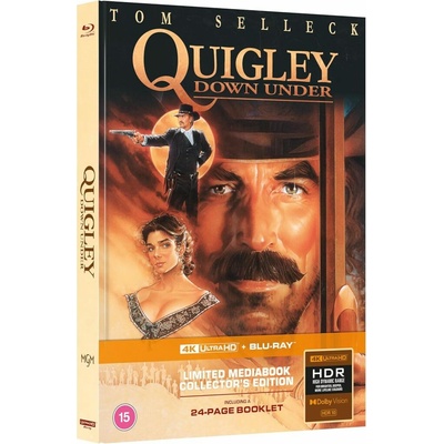 Quigley u protinožcov Limited Edition Mediabook 4K Ultra HD +BD