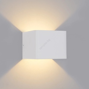 Brilagi - LED външно стенно осветително тяло DONNANI LED/5W/230V 10 cm бяло IP44 (BG4595)