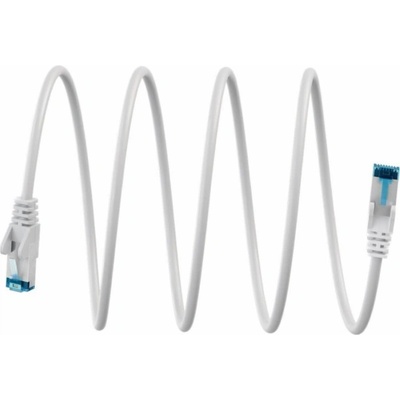 Goobay 79417 Patch S/FTP Kat: 6a RJ45 vidlice z obou stran lanko Cu