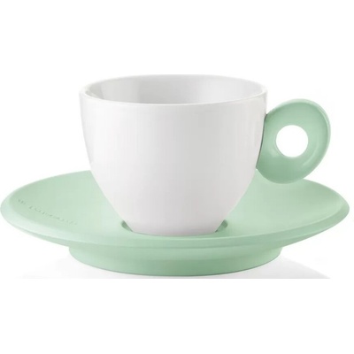 Guzzini Чаши на столче за еспресо Everyday с чинийка зелени 4 бр (081701243)