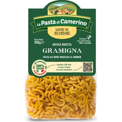 La Pasta di Camerino vaječné cestoviny Gramigna 24 x 250 g