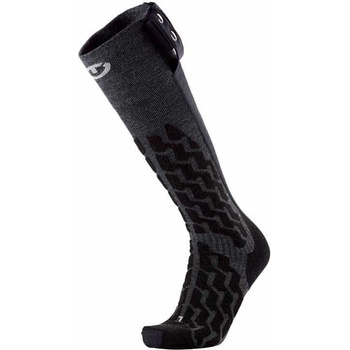 Therm-ic Vyhrievané ponožky PowerSock Heat Fusion V2 Čierna / šedá