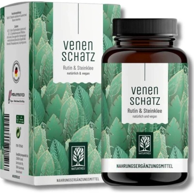 Naturtreu Směs rutinu a sladký jetel Venen Schatz 120 ks