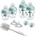 Tommee Tippee Комплект за новородено Tommee Tippee Anti-Colic+ - С четка за шишета (TT.0036)
