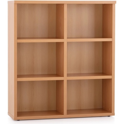 Lenza Střední regál Visio 100 x 34 x 113,7 cm, buk