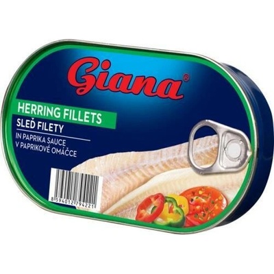 Giana Sleď filety v paprikovej omáčke 170 g