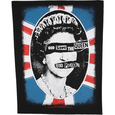 nášivka RAZAMATAZ Sex Pistols God Save The Queen