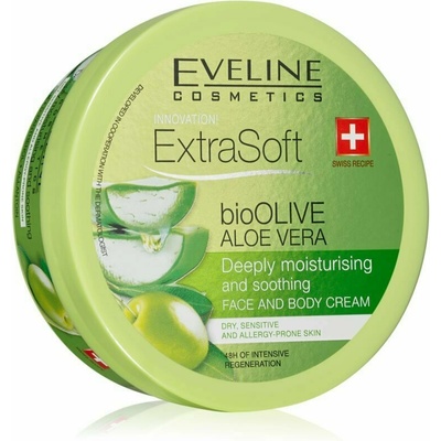 Eveline Cosmetics Extra Soft krém Olive & Aloe Vera 175 ml