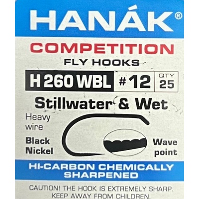 Hanák Competition Hanák Háčky H 260 WBL 25ks vel. 12