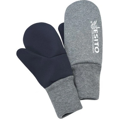 Esito Palcové rukavice softshell Duo šedá