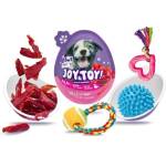 JOY&TOY! Яйце за кучета с изненада Soft Jerky - патешко месо (211010)