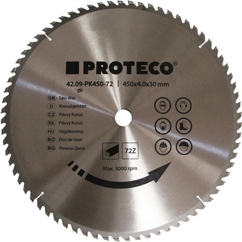 Proteco kotouč pilový SK 450x4.0x30 72z