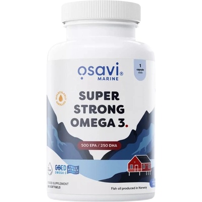 Osavi Super Strong Omega 3 | 500 EPA / 250 DHA [90 Гел капсули]