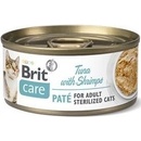 Brit Care Cat Paté Sterilized Tuna&Shrimps 70 g