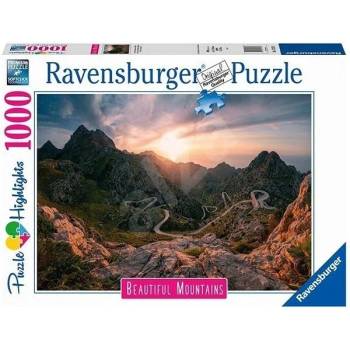 Image 1 of Ravensburger Пъзел Ravensburger от 1000 части - Красиви планини (17313)