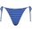 Seafolly Дамско бикини долнище Seafolly Women's Mesh Effect Tie Side Rio Pant Bikini bottom - Sapphire - размер 44 (EU) (150-4262-0817)