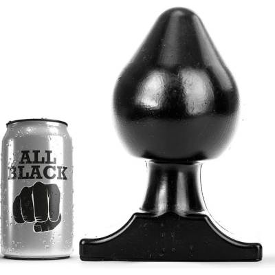 Анален разширител, приятно заоблен, 19см. - All Black Anal Plug (D-216245)