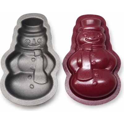 Dortisimo Formičky teflonové Sněhuláci 7,5 cm 10 ks