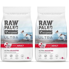Vetexpert Raw Paleo Ultra Beef Adult Mini 2 x 8 kg