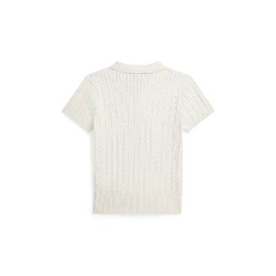 Детска памучна тениска с яка Polo Ralph Lauren (313935002501)