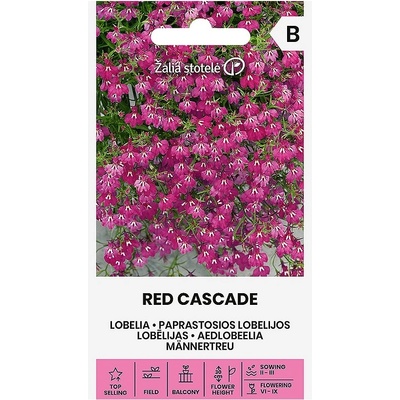 Seklos Лобелия Червена Каскадна Lobelia erinus L