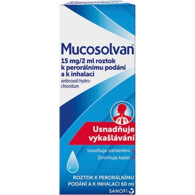 MUCOSOLVAN POR/INH 15MG/2ML POR SOL/INH SOL 60ML