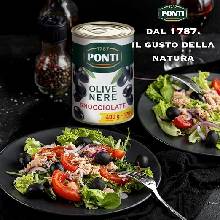 Ponti Olive Nere Denocciolate 400 g