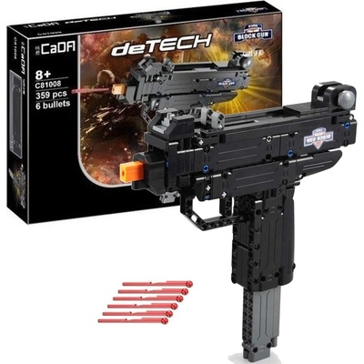 DOUBLE E CADA samonabíjacej pištole Micro UZI, 359 ks