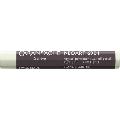 Caran d'Ache voskový olejový pastel Neoart 811 bismuth white