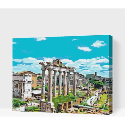 Vymalujsisam.sk Maľovanie podľa čísiel Forum Romanum Rím 3