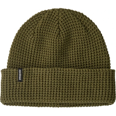 Patagonia Зимна шапка (beanie) Patagonia Snowdrifter Beanie - Tent Green - размер One Size (904-2238-0811)