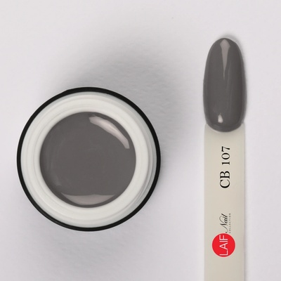 Laif Barevný UV/LED gel šedý CB 107 Dark Grey 6 ml