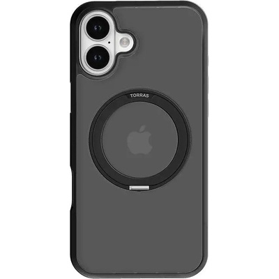 TORRAS Кейс Torras Ostand Pro за iPhone 16 Plus, черен (X00FX1907)