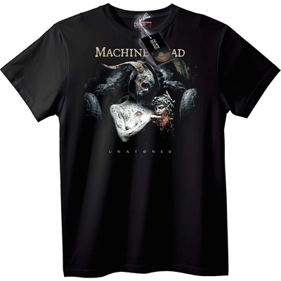 NOONEBRAND Тениска Machine Head Неукротен - 4XL, White