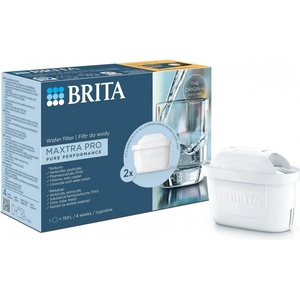BRITA Комплект 2 бр филтри за вода Brita Maxtra Pro, До 150 л, Бял (Maxtra Pro filter 2pcs pack) Филтрираща кана