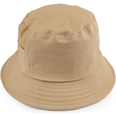Bavlněný letní klobouk unisex krémová – Zboží Mobilmania