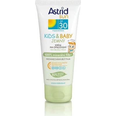 Astrid Sun Kids & Baby krém na opaľovanie SPF30 100 ml