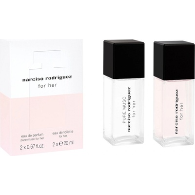 Narciso Rodriguez Narciso Rodriguez for Her EDT 20 ml + EDP Pure Musc 20 ml darčeková sada