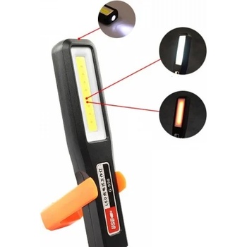 Image 1 of Мини акумулаторна работна лампа cob led - g998, sos , магнит и кука
