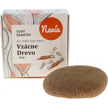 Kvitok Vzácne drevo tuhý šampón 50 g