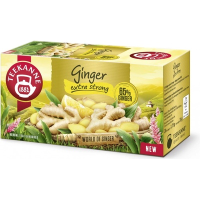 Teekanne Bylinný čaj extra silný zázvor 20 x 1,75 g