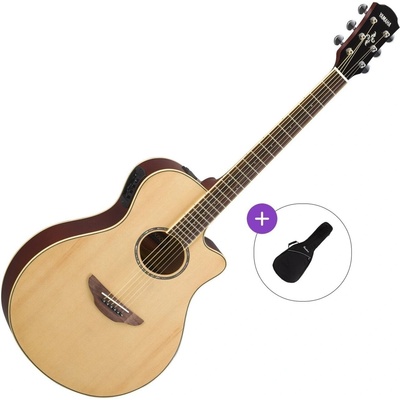 Yamaha APX600 Basic SET Natural Електро-акустична китара Джъмбо