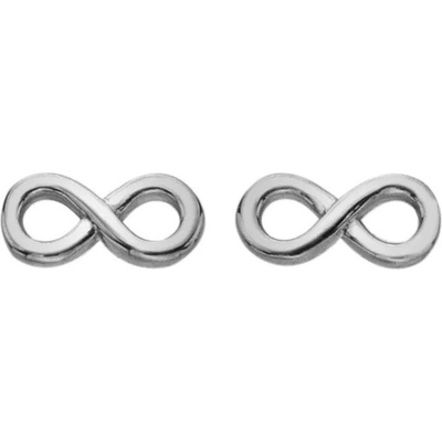Hot Diamonds Stříbrné náušnice Nekonečno Silver Whisper SWE007