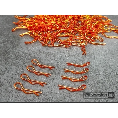 Bittydesign 1/10 Touring Car sponky 8 ks oranžové