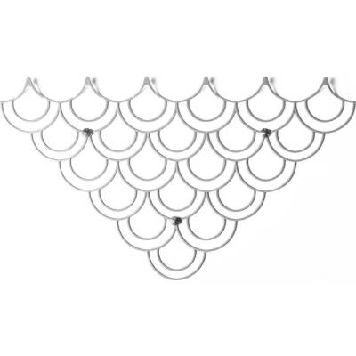 POLYHEDRA Husk 56 cm bílý