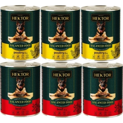 Hektor Mix chutí 6 x 1240 g