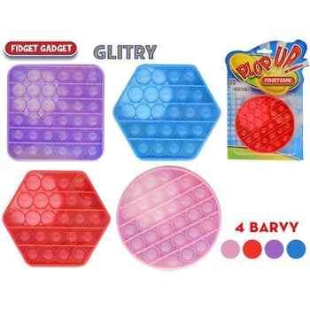 Plop up! 12,5 cm se třpytkami asst.